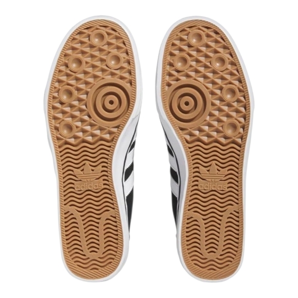 Adidas ADI EASE BLACK/ WHITE STRIPES New In Box SIZE M9/ W8 NWT - Picture 6 of 12